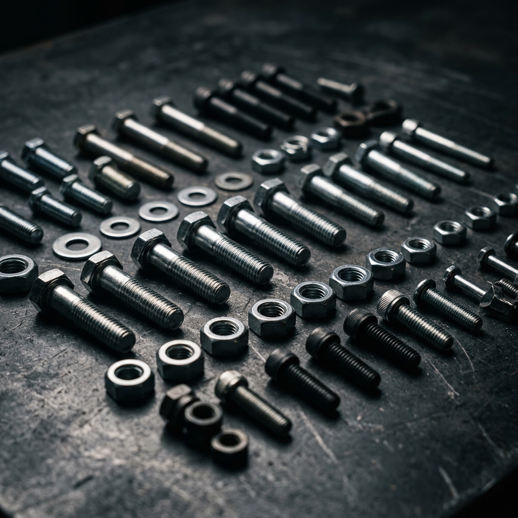 Industrial screws and fasteners